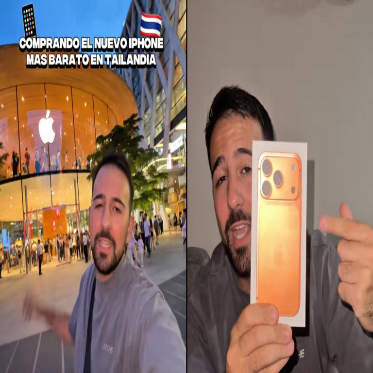 Un ciudadano español adquiere el iPhone 17 en el mercado internacional a un precio equivalente al de un smartphone de gama media y procede a su verificación técnica para confirmar la autenticidad y correcto funcionamiento del dispositivo.