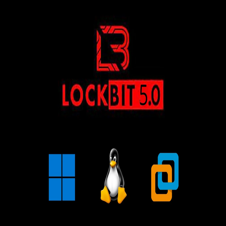 Nueva variante del ransomware LockBit 5.0 atacando sistemas Windows, Linux y ESXi.