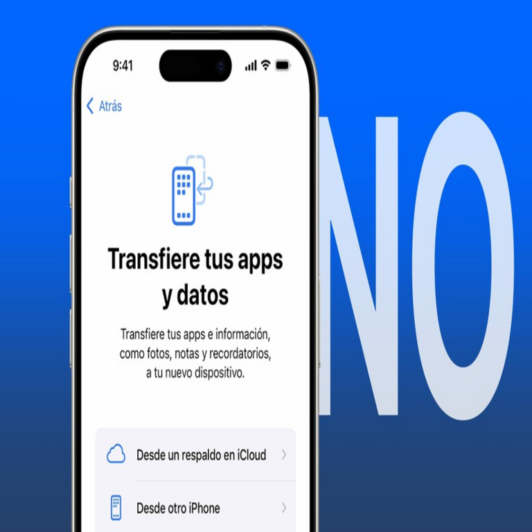 La recomendación principal para la configuración de un nuevo iPhone es evitar la restauración desde una copia de seguridad, ya que la diferencia en rendimiento es notable y significativa.