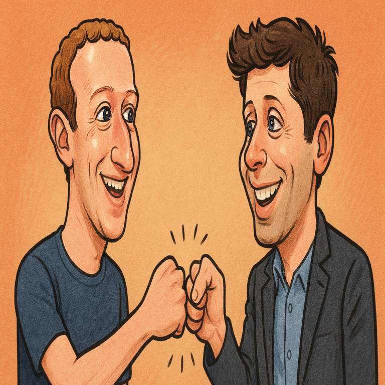 Mark Zuckerberg se adhiere a las advertencias de Sam Altman sobre la inteligencia artificial: “La burbuja especulativa constituye una posibilidad definitiva”.