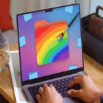 Personalización de directorios en macOS: procedimiento para modificar la paleta cromática de carpetas y optimizar la estructura organizativa mediante intervenciones táctiles.