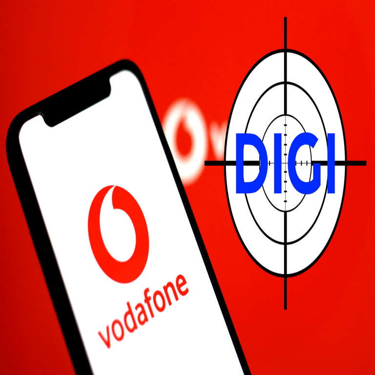 Vodafone intensifica la competencia contra los clientes de DIGI mediante el lanzamiento de una tarifa confidencial anti-DIGI que ofrece servicios integrales por solo 5 euros.