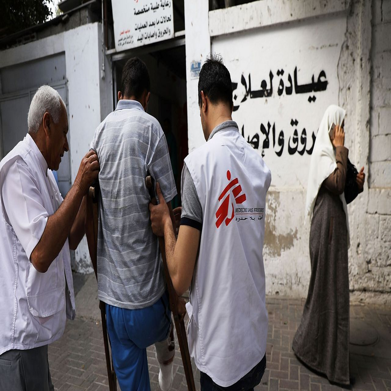 Médicos Sin Fronteras suspende sus actividades en la Ciudad de Gaza debido al agravamiento de la ofensiva israelí.