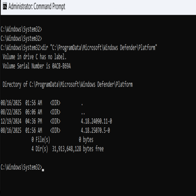 Traducción: Vulneración de la seguridad de Windows Defender mediante una técnica de redirección de carpetas