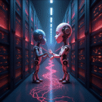 Los motores de inteligencia artificial ilustrados mediante ejemplos de destilación de conocimiento, GAN y aprendizaje por refuerzo.