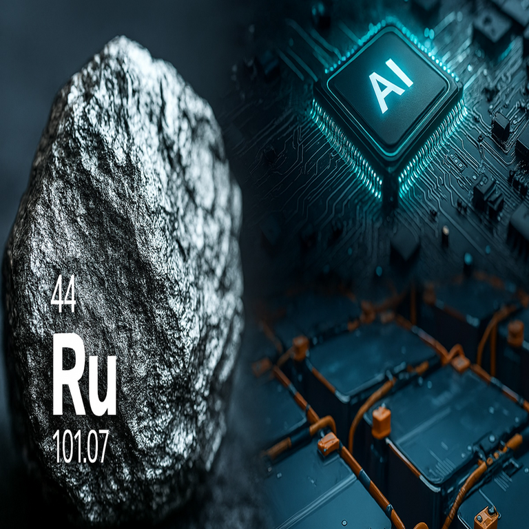Queda únicamente el 0,0000002% de este metal en la Tierra: la inteligencia artificial y las baterías eléctricas se involucran en un conflicto global.