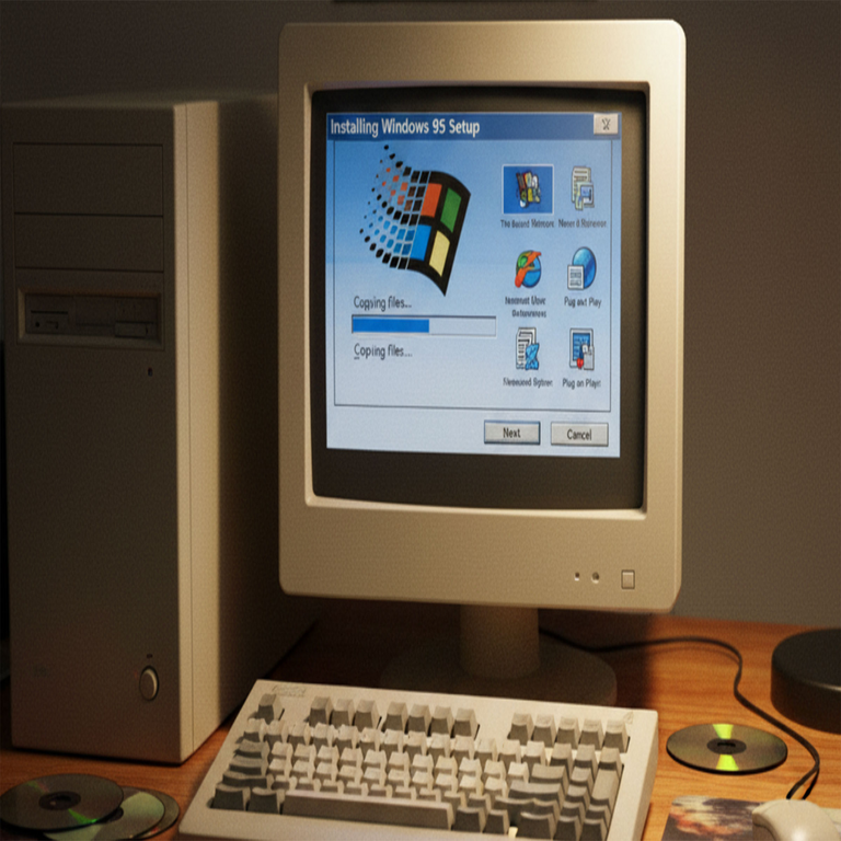 Un veterano de Microsoft revela que Windows 95 careció de un instalador propio debido a la falta de tiempo disponible.