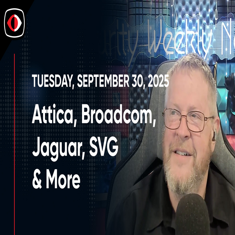 Ática, pornografía de crustáceos, Broadcom, Guillermo de Ockham, Jaguar, SVG, Aaran Leyland… – SWN #516