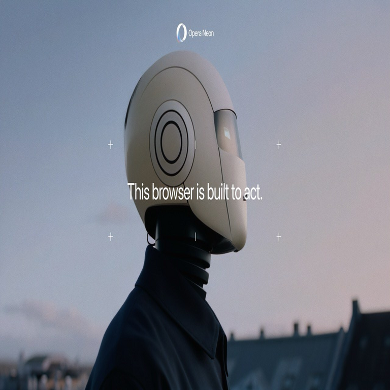 Opera presenta Neon, su navegador integrado con inteligencia artificial.