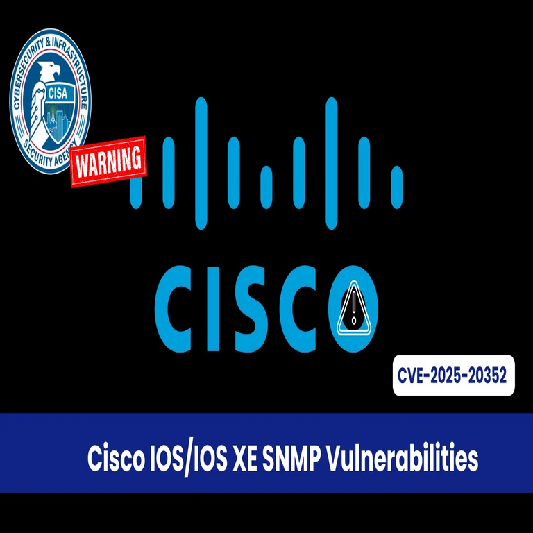 Vulnerabilidades SNMP en Cisco IOS e IOS XE están siendo explotadas en ataques en curso, advierte la CISA.