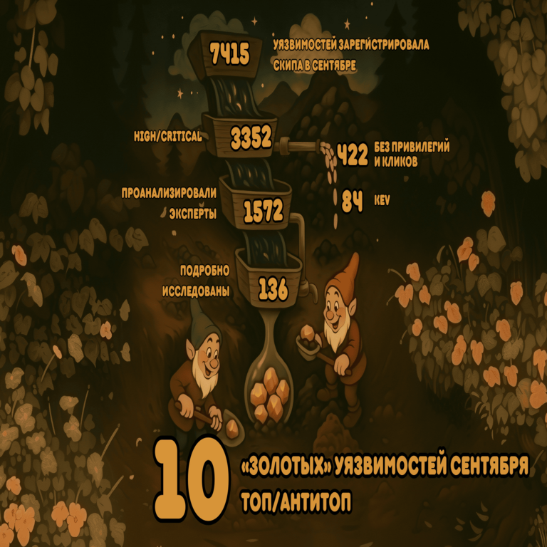 Clasificación y contraclase de las amenazas cibernéticas más alarmantes de septiembre: cuáles vulnerabilidades representan un riesgo real para el Runet.