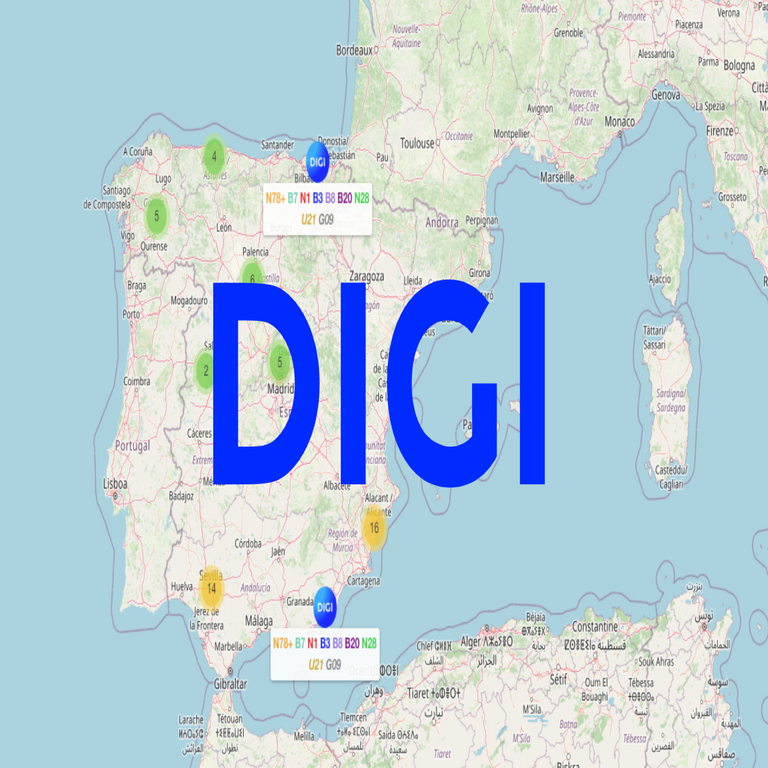 La red 5G de DIGI continúa expandiéndose de manera incesante: la compañía ya acumula más de 50 antenas en todo el territorio español.