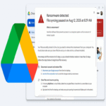 Nueva función de Google Drive para escritorio incorpora detección de ransomware impulsada por IA para prevenir ciberataques