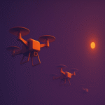Observar, designar y desplegar: control de drones autónomos sin capacitación inicial