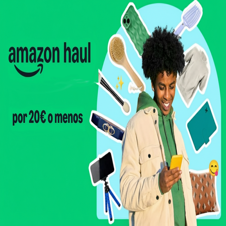 Amazon Haul debuta en España como la plataforma de comercio electrónico destinada a competir con Shein, AliExpress y Temu, donde todos los productos cuestan menos de 20 euros.
