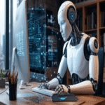 Revisión de código con asistencia de inteligencia artificial: ¿sustituto del líder de equipo o apoyo para el pasante?