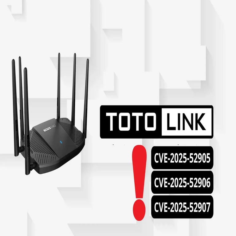 Los routers TOTOLINK X6000R afectados por tres vulnerabilidades que permiten la ejecución remota de código.