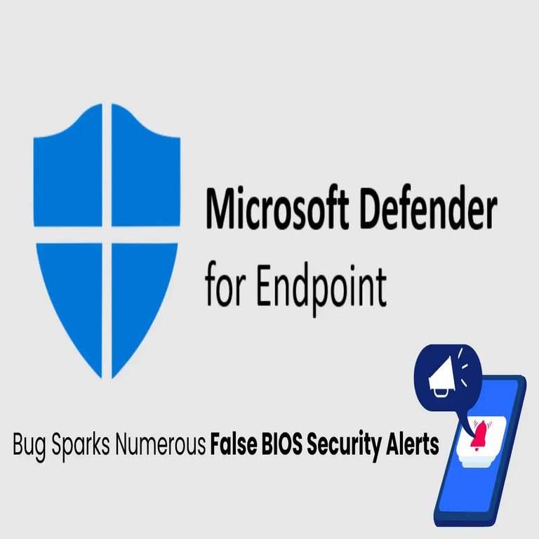 El error en Microsoft Defender genera numerosas alertas falsas de seguridad en el BIOS
