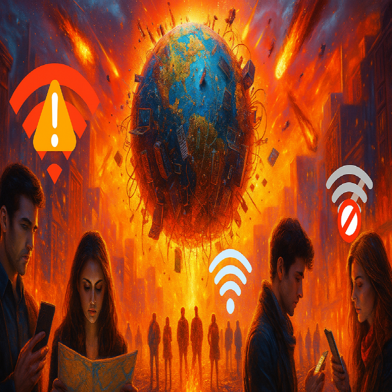 He consulté a la inteligencia artificial sobre las implicaciones de la interrupción total de internet durante un mes, y la respuesta resulta profundamente inquietante: representaría el colapso del orden mundial.