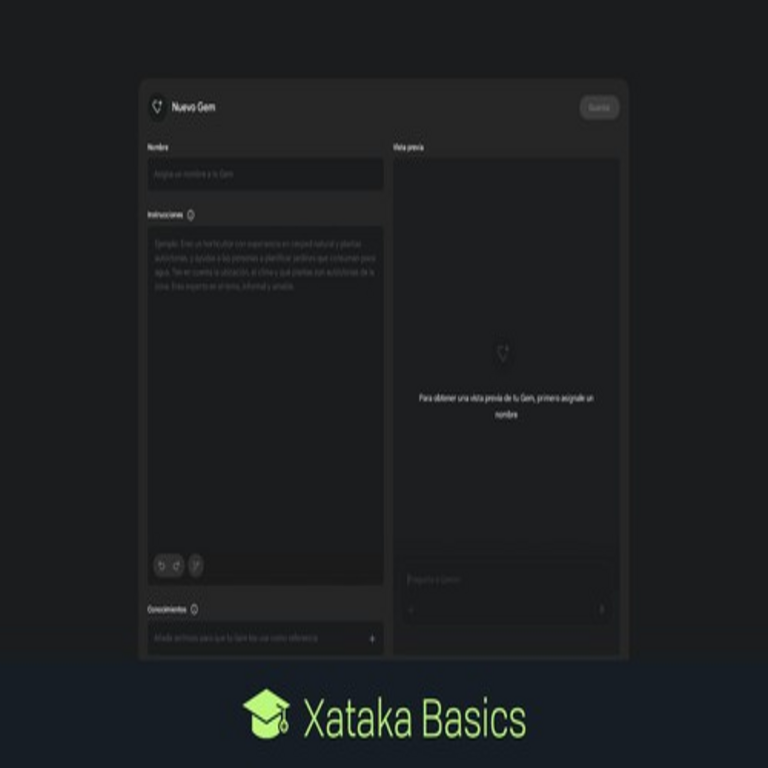 Guía para desarrollar Gems en Gemini y obtener una versión personalizada de la inteligencia artificial.