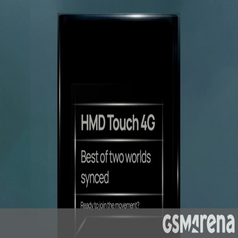 HMD adelanta un teléfono híbrido Touch 4G con pantalla táctil.