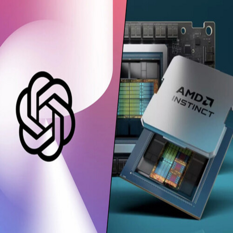 OpenAI establece un pacto pionero con AMD para implementar sus procesadores, lo que representa su estrategia clave para reducir la dependencia de NVIDIA.