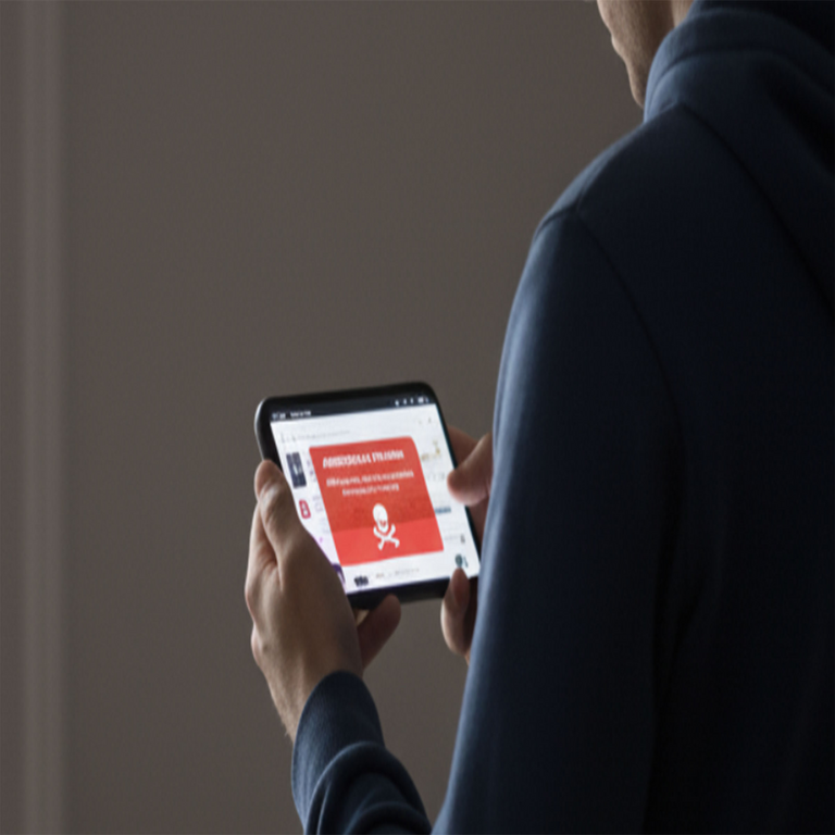 Si observa este elemento en la pantalla de su dispositivo iPhone o Android, evite cualquier interacción: se trata de la reciente estafa que se propaga rápidamente en Internet.