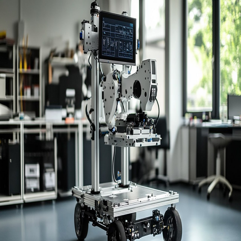 Científicos rusos han desarrollado un sistema de control adaptativo para un manipulador sobre ruedas, basado en el funcionamiento de una red neuronal.