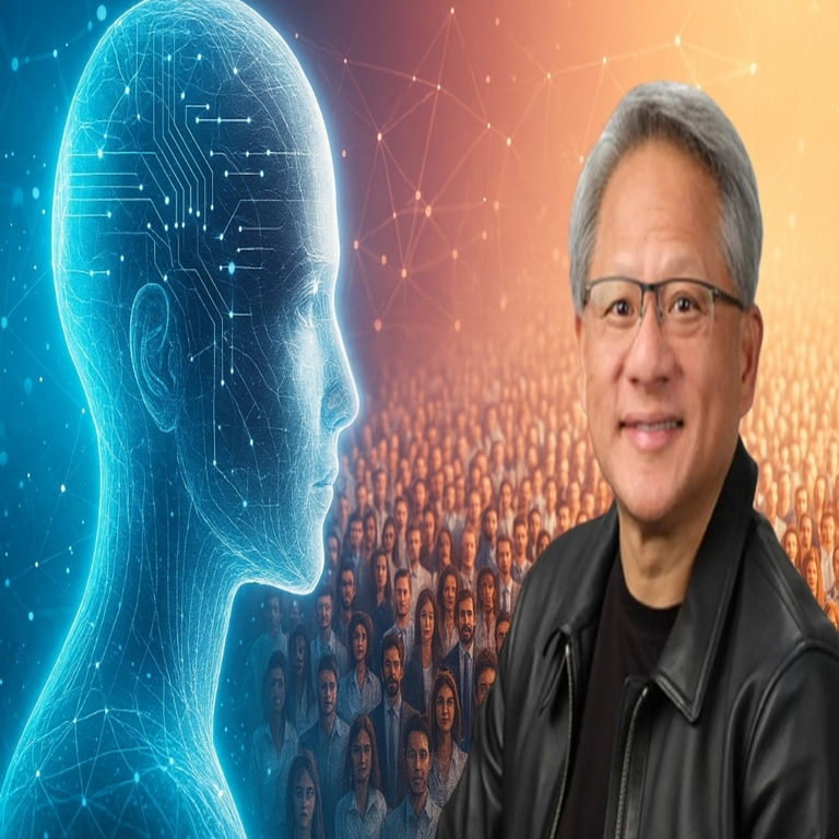 Jensen Huang, fundador de Nvidia, anuncia noticias positivas: la inteligencia artificial permitirá integrar entre 30 y 40 millones de trabajadores en el mercado laboral.