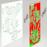 Módulo de procesamiento y conmutación de datos con dispositivos de control externos mediante RS-485 basado en STM32