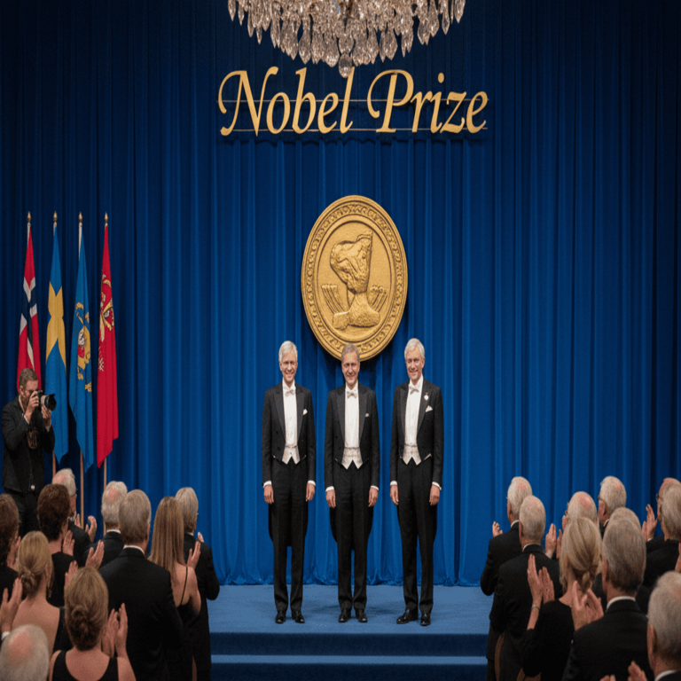 Los laureados con el Premio Nobel de Química en 2025 y sus patentes asociadas
