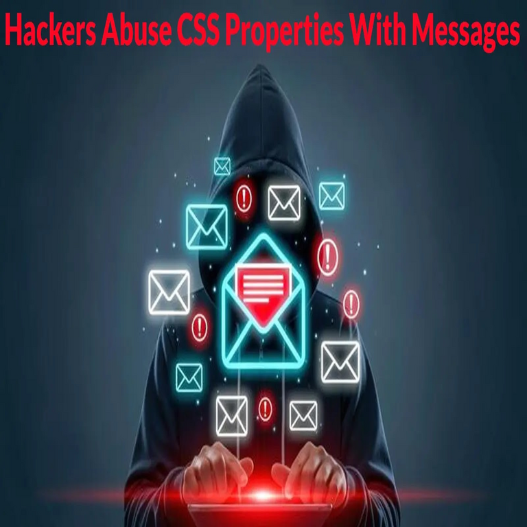 Los hackers explotan propiedades de CSS mediante mensajes para inyectar código malicioso en ataques de salting con texto oculto.