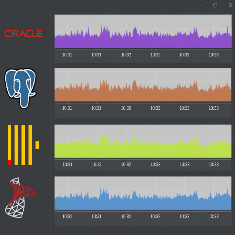 Monitoreo del historial de sesiones activas en bases de datos