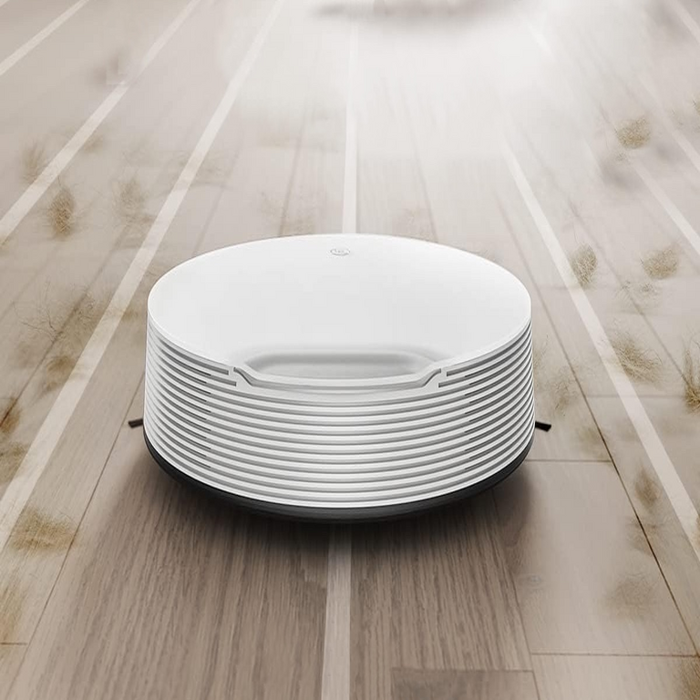 Aunque en Amazon el precio es superior, AliExpress comercializa un robot aspirador de bajo costo por solo 68 euros.