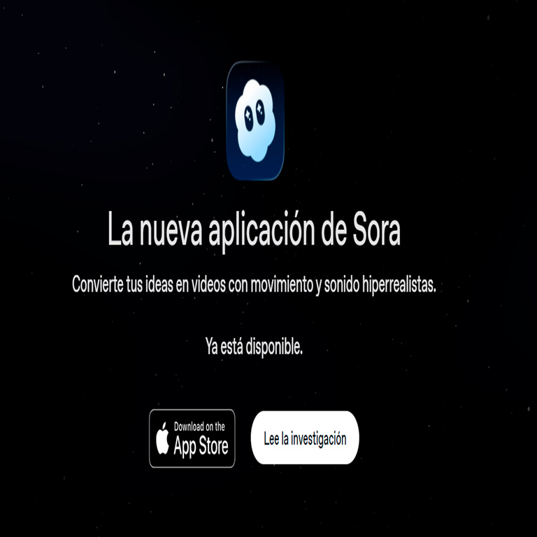 La aplicación Sora de OpenAI ha superado el millón de descargas.