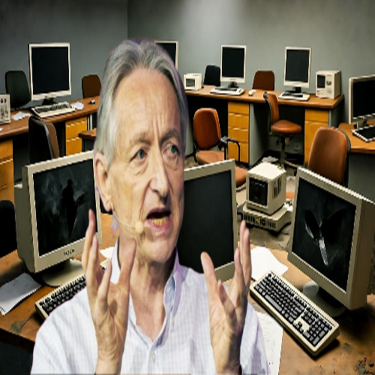 Geoffrey Hinton, galardonado con el Premio Nobel, afirma que la inteligencia artificial provocará un colapso total en el empleo, pero precisa que no es culpa de la IA, sino de…