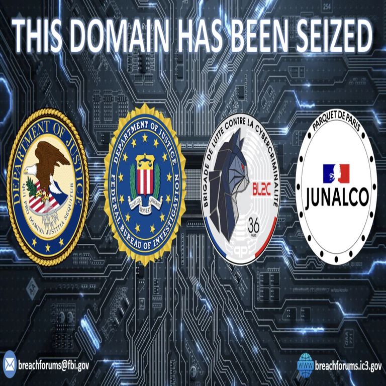 Las autoridades incautan el dominio del nuevo mercado cibercriminal en clearnet de BreachForums.