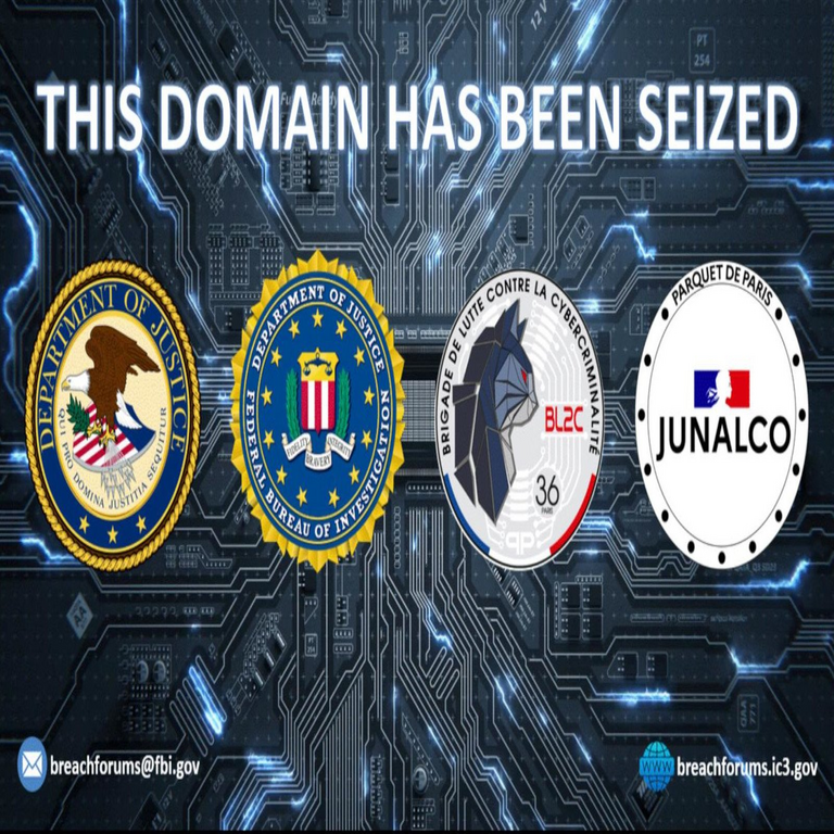 El FBI desmantela el portal BreachForums utilizado en la extorsión contra Salesforce.