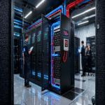 ¿Qué representa un hub de alta densidad en un centro de datos preparado para inteligencia artificial?