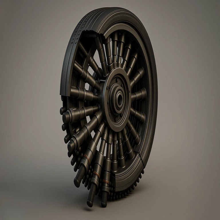 La idea revolucionaria para rediseñar la rueda y transformar los automóviles de forma permanente radica en que la rueda misma funciona como motor.
