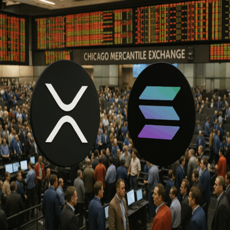 Las opciones sobre XRP y Solana se incorporan al Chicago Mercantile Exchange.
