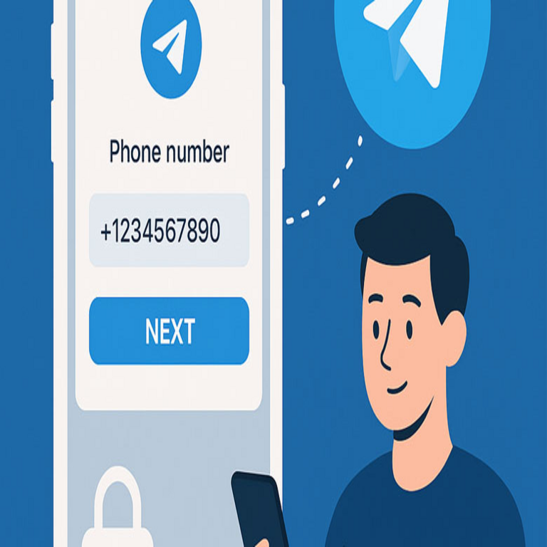 Proceso de registro y autorización de usuarios mediante número de teléfono a través de Telegram