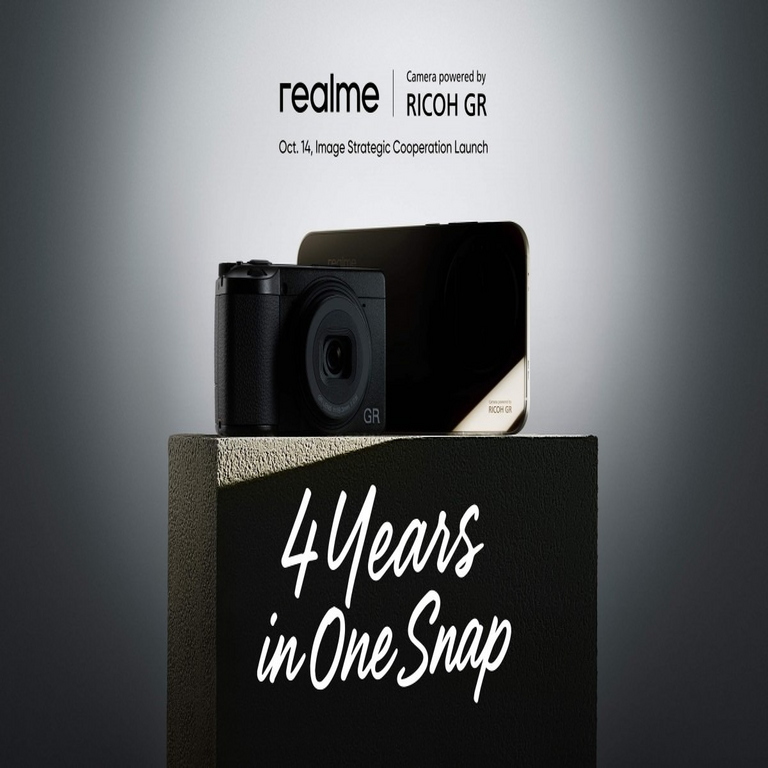 Realme establece una alianza estratégica con Ricoh para el desarrollo de la cámara en el próximo Realme GT 8 Pro.