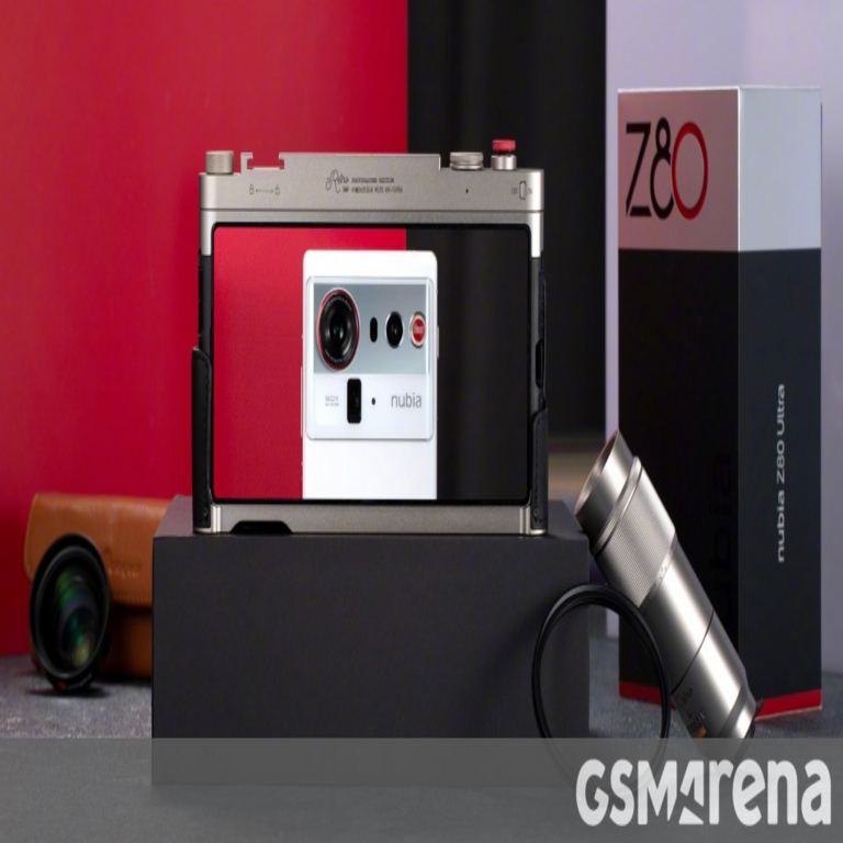 Revelado el kit de fotografía del Nubia Z80 Ultra previo a su lanzamiento.
