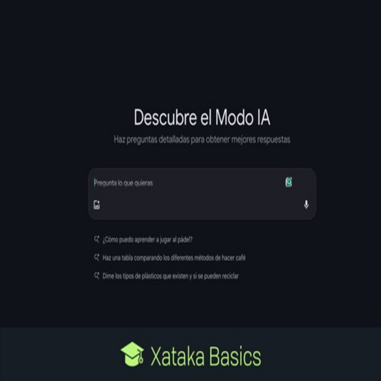 El Modo IA de Google: descripción y guía para emplearlo en la generación de respuestas asistidas por IA, incluyendo una lista de fuentes.