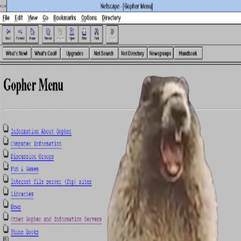 ¿Cómo sería la World Wide Web si Gopher hubiera reemplazado a WWW en lugar de este último?