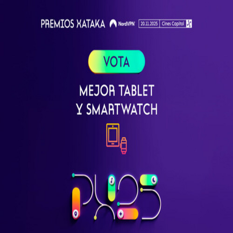 Vota por la mejor tablet y smartwatch en los Premios Xataka NordVPN 2025