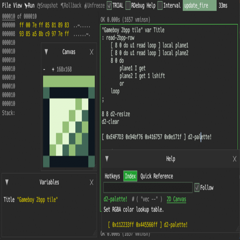 XEH: Editor con código en vivo y capacidades de viaje temporal