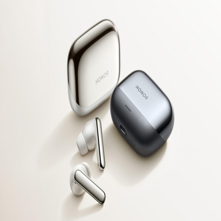 Honor introduce los Earbuds 4 con cancelación activa de ruido de hasta 50 dB y doble transductor de titanio.