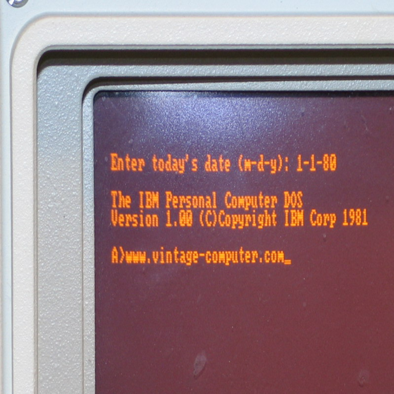 DOS en QEMU o un IBM en el bolsillo